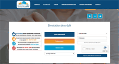 Desktop Screenshot of immocredit-tunisie.com